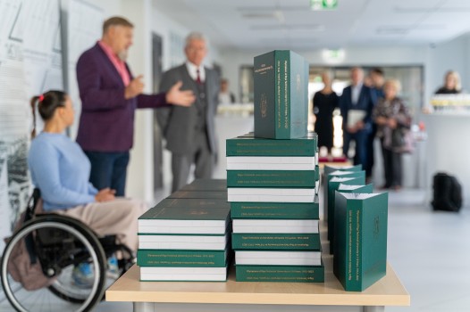 Opening of the RTU RCEH scientific monograph «Olympians of Riga Technical University in 110 years. 1912–2022» and the opening celebration of our university Olympians Gallery on 10.10.2022.