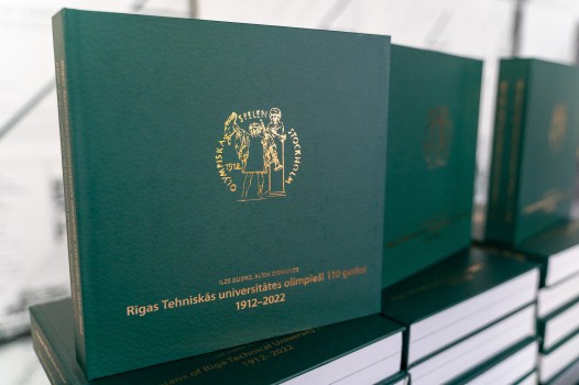 Opening of the RTU RCEH scientific monograph «Olympians of Riga Technical University in 110 years. 1912–2022» and the opening celebration of our university Olympians Gallery on 10.10.2022.