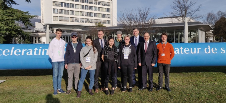 Six Pupils Will Shadow RTU Scientists in the European Centre for Nuclear Research in Switzerland