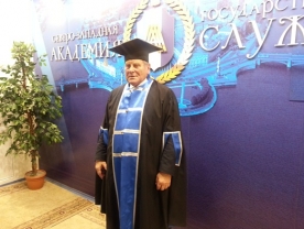 RTU professor receives honorary doctorate title at a prestigious Russian university