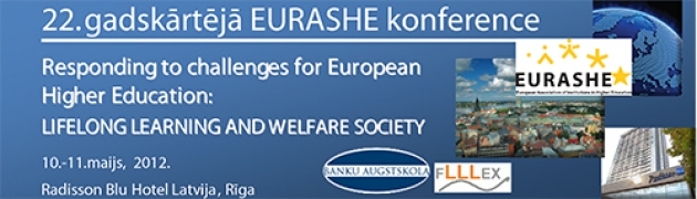 Notiks gadskartējā EURASHE konference