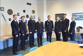 Studijas RTU Latvijas Jūras akadēmijā veiksmīgi noslēdz Latvijas Nacionālās aizsardzības akadēmijas kadeti