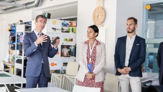European Commission’s Director-General for Research and Innovation Marc Lemaître visits RTU