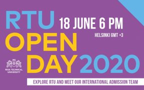 Experience the University at RTU Open Day 2020