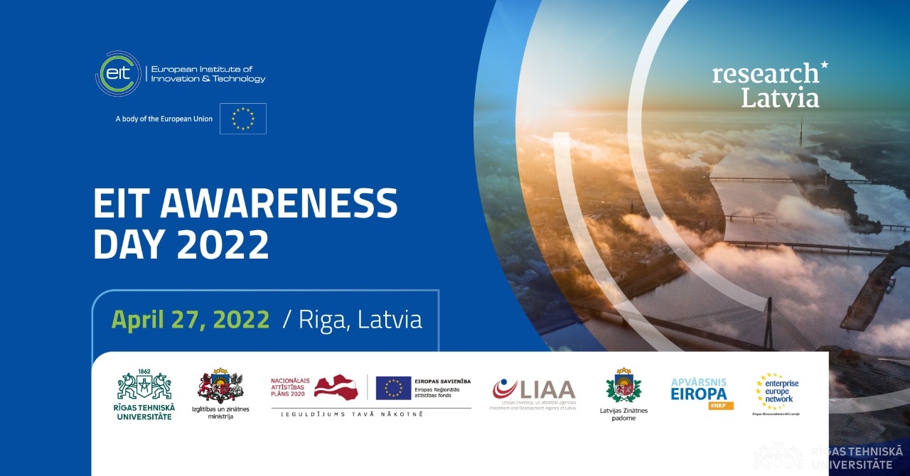 «EIT Awareness Day 2022» iepazīstinās ar Eiropas Inovāciju un tehnoloģiju institūta lomu Latvijas inovāciju ekosistēmas attīstībā