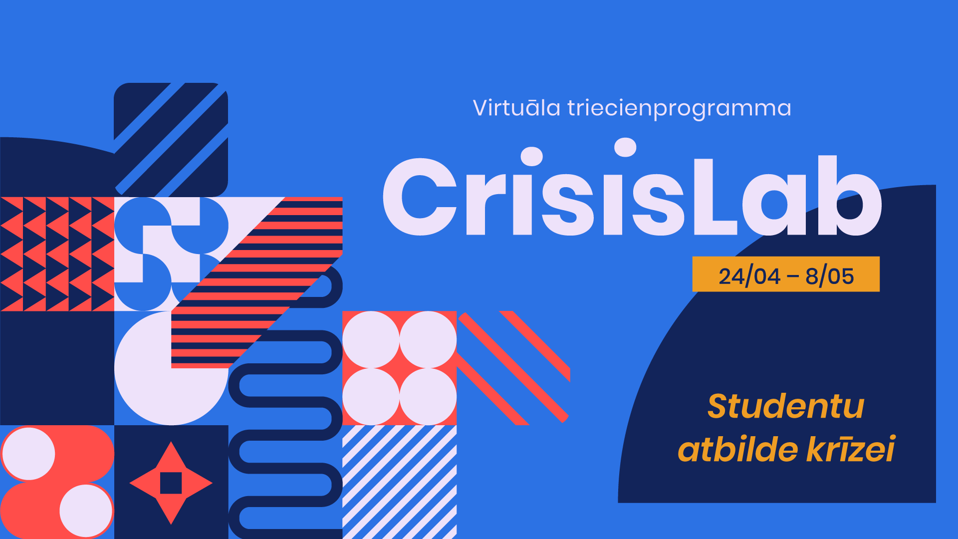 «CrisisLab» prezentēs studentu prettriecienu Covid-19 krīzei