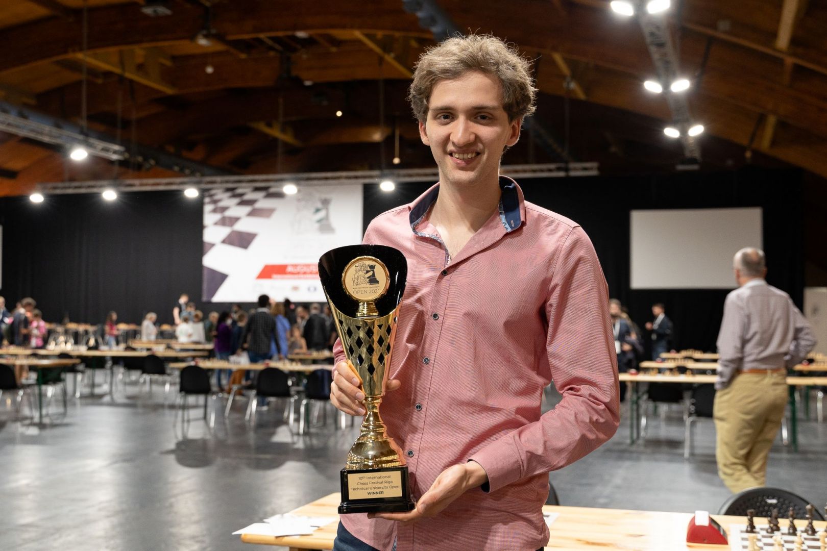 Starptautiskajā šaha festivālā «RTU Open 2021» uzvar Vācijas lielmeistars Aleksandrs Dončenko