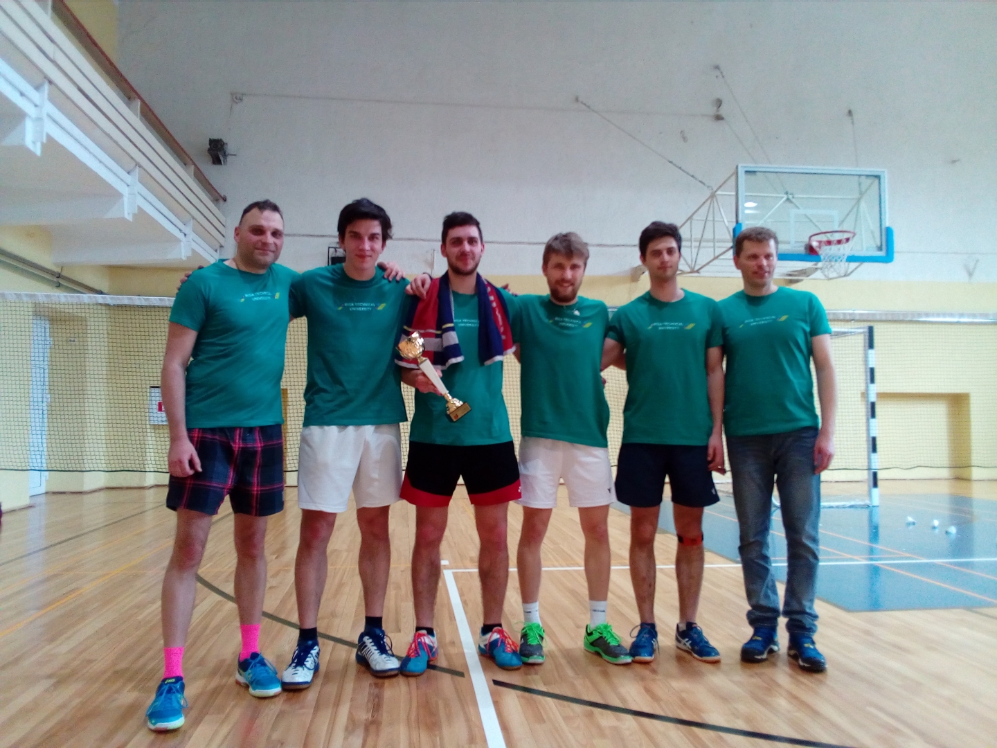 RTU studenti pārliecinoši uzvar Latvijas XXVIII Universiādes badmintona turnīrā