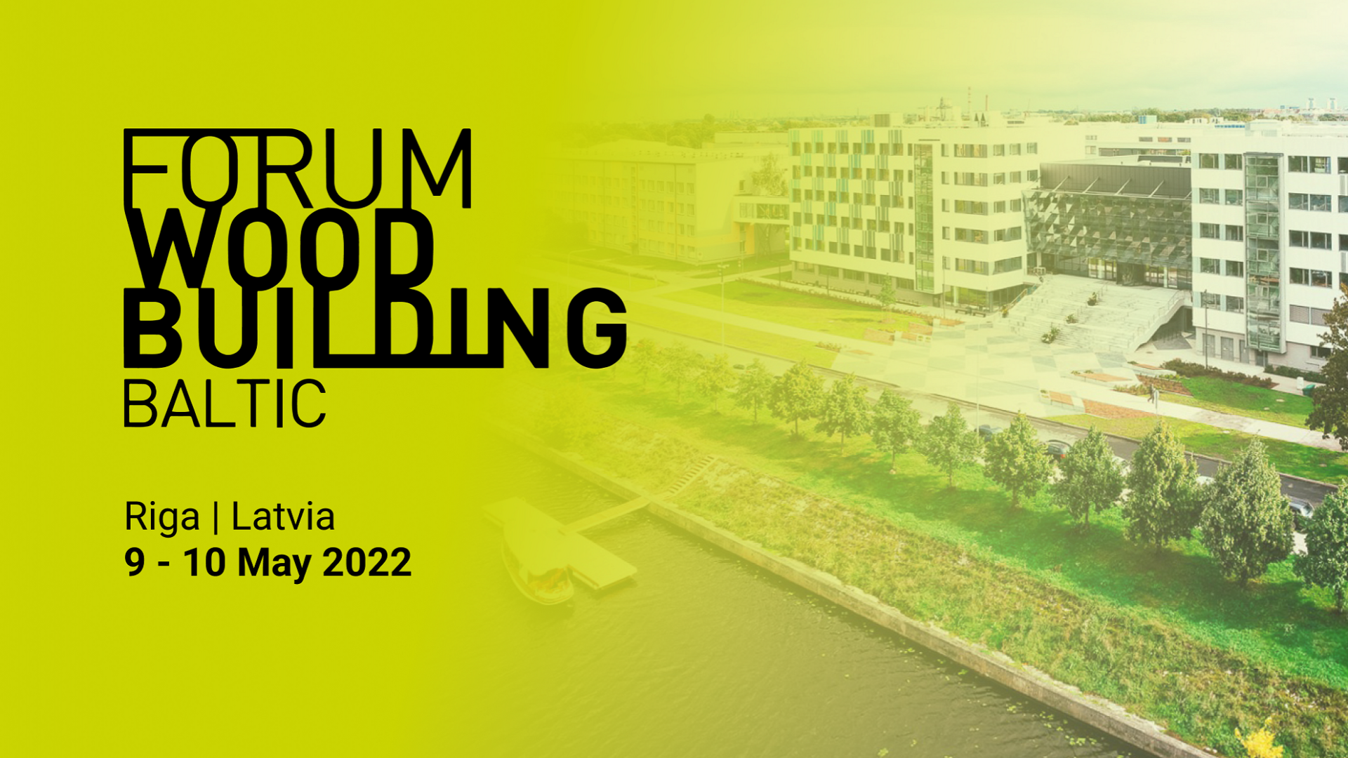 Registration for the 3rd Forum Wood Building Baltic 2022