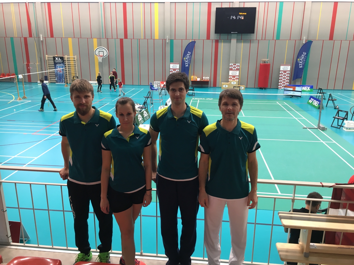 RTU students izcīna uzvaru Latvijas badmintona čempionātā