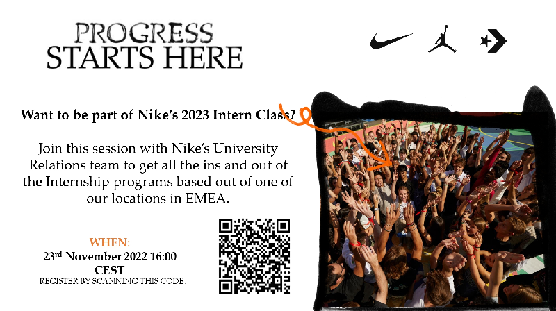 Learn about internship roles at NIKE European Headquarters
