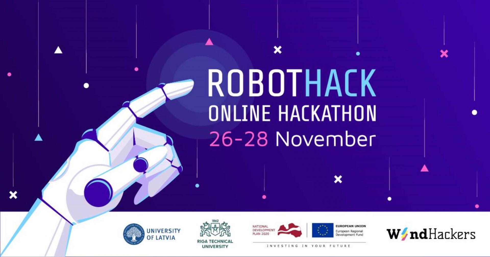 Aicina studentus piedalīties tiešsaistes hakatonā «RobotHack 2021»