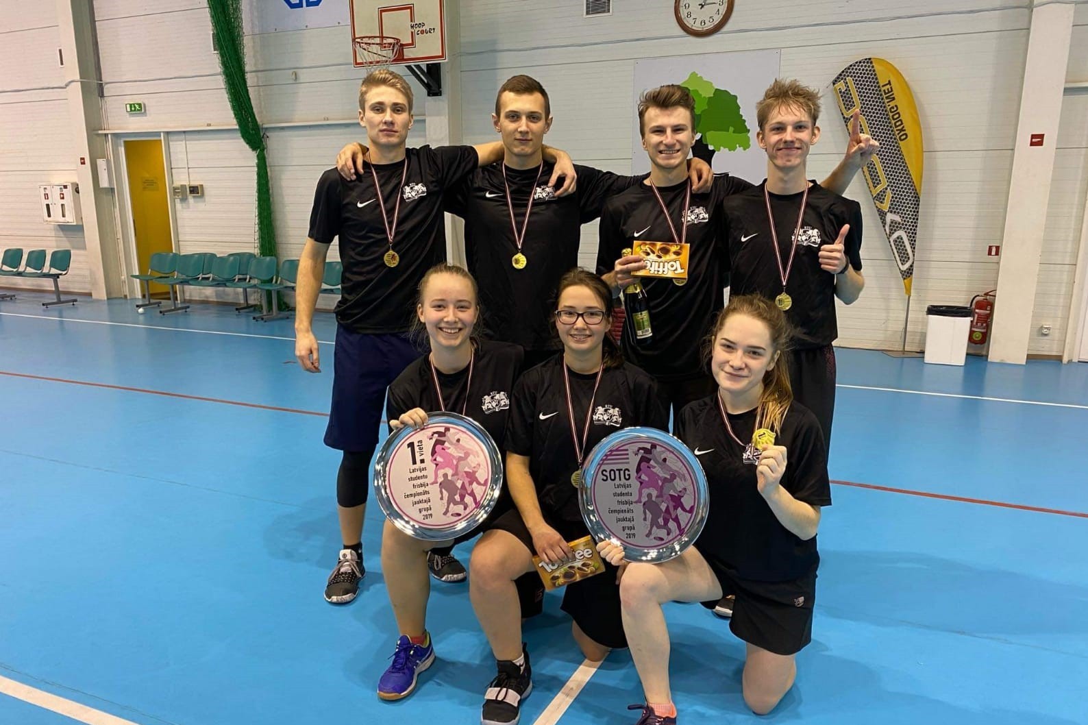 RTU komanda izcīna 1.vietu Latvijas Studentu čempionātā frisbijā