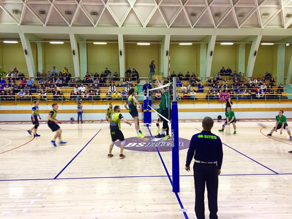 «RTU/Robežsardze» Latvijas volejbola čempionāta finālsērijā joprojām vadībā ar 2:1