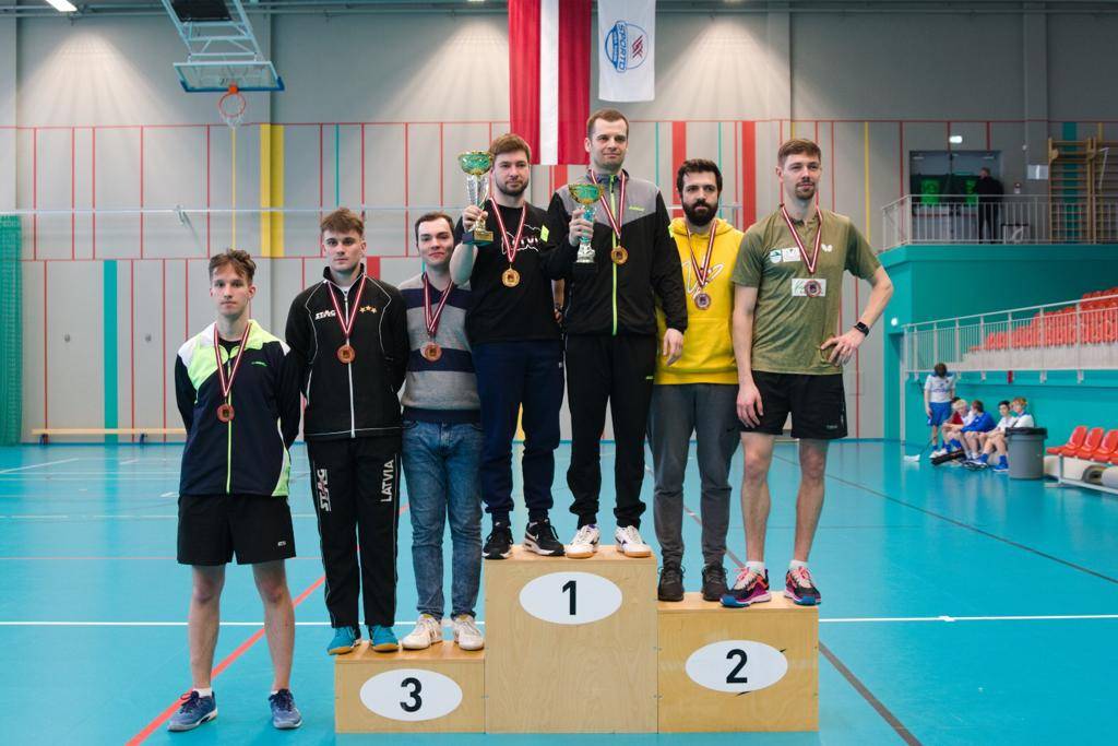 RTU galda tenisisti iegūst bronzas medaļas Latvijas čempionātā