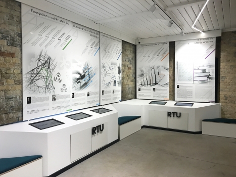 RTU Vēstures muzeja ekspozīcijas zāle 10.10.2017.