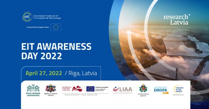 Aicina jaunuzņēmumus un zinātniekus piedalīties «EIT Awareness Day 2022» kontaktbiržā
