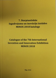 7. Starptautiskās Izgudrojumu un inovāciju izstādes MINOX 2018 katalogs