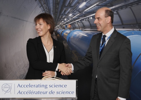 CERN apmeklē Izglītības un zinātnes ministrijas parlamentārā sekretāre Anita Muižniece 11.10.2019.