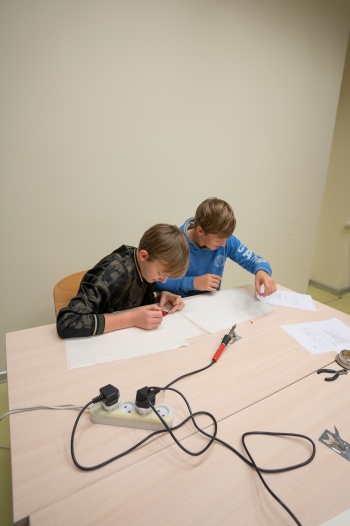Nodarbība Rīgā «Elektronika» lodēšana, sadarbībā ar AS «HansaMatrix»