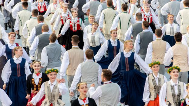 RTU kolektīvi piedalās Baltijas valstu studentu Dziesmu un deju svētkos «Gaudeamus»