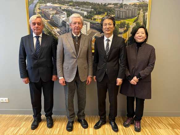 RTU apmeklē Korejas Republikas vēstnieks Latvijā Lee Tongs