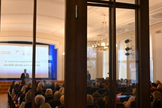 Liepājas Universitātē konferencē pulcējas sociālā darba speciālisti (23.02.2024.)