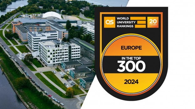 RTU excells in «QS World University Rankings 2024» stands first on the podium amongst other Latvian universities