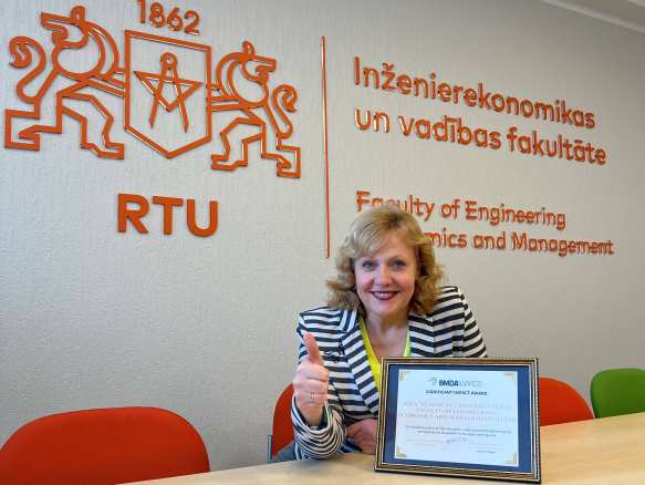 Starptautiski augstu novērtē RTU Inženierekonomikas un vadības fakultātes ietekmi Baltijas jūras reģionā
