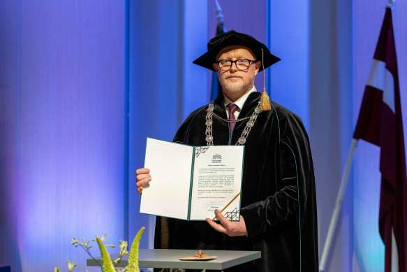 At the Rector’s Inauguration Ceremony, Tālis Juhna Has Promised to Make RTU the World-Class University