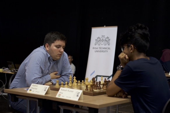 Ukrainian chess grandmaster Vladimir Onischuk wins «RTU Open 2017»
