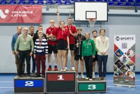 RTU galda tenisistiem 3. vieta Latvijas čempionātā MIX komandām