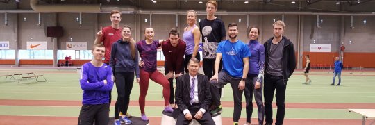 RTU studenti uzvar Baltijas tehnisko universitāšu kausa izcīņā vieglatlētikā