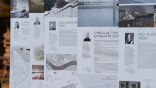 RTU Arhitektūras fakultātes veidotā izstāde «Jaunie arhitekti – Latvijai» skatāma Ventspilī