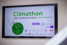 Hakatona «Climathon – zaļās, viedās pašvaldības» uzvarētāji piedāvā risinājumus Latvijas pilsētu problēmām
