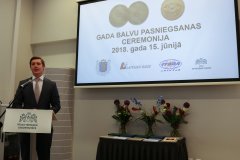 Apbalvoti AS "Latvijas Gāze" un SIA "ITERA Latvija" 2018. gada balvu laureāti
