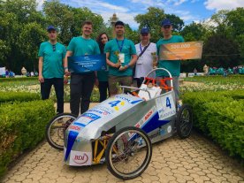 RTU studentu komandas no pneimobiļu sacensībām Ungārijā atgriežas ar vairākām godalgām