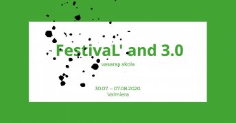 Aicina pieteikties vasaras skolai «FestivaL’and 3.0» Valmierā