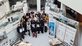 RTU Arhitektūras fakultātes studentes pārstāvēs Latviju starptautiskā «Saint-Gobain arhitektūras studentu konkursa» finālā Lisabonā