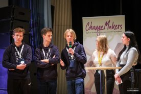 RTU Inženierzinātņu vidusskolas skolēnu idejas triumfē starptautiskā projektā «ChangeMakers» Somijā