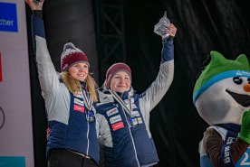 RTU studente kamaniņu sportiste Anda Upīte duetā ar Saniju Ozoliņu izcīna bronzu U-23 FIL Pasaules čempionātā