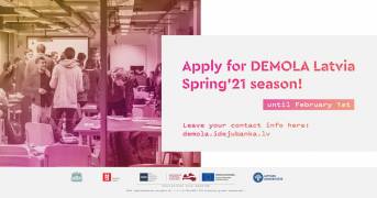 Applications for DEMOLA Latvia Spring season are open!