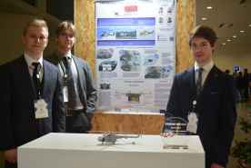 RTU aviotransporta inženierijas studenti iegūst 1. vietu starptautiskajā konkursā par inovatīvas ugunsdzēšanas tehnoloģijas izveidi