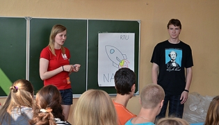 RTU Robotikas kluba un SP aktīvisti viesojas vasaras skolā – seminārā «Alfa»