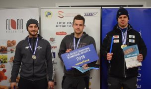 RTU students Artūrs Dārznieks kļūst par Latvijas čempionu kamaniņu sportā