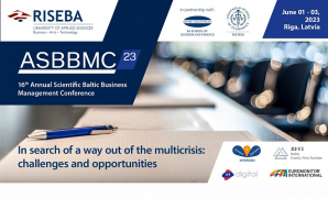 Ikgadējā zinātniskā Baltijas biznesa menedžmenta konference ASBBMC 2023