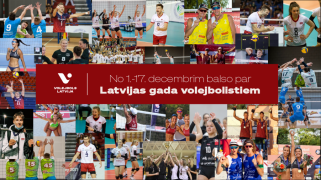 Sākusies balsošana par Latvijas gada volejbolistiem