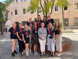 Logopēdijas studenti gūst pieredzi Spānijā