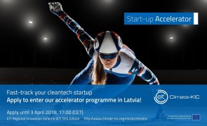 «Climate-KIC Accelerator Latvia» Opens a New Programme and Calls for Green Tech Start-Ups