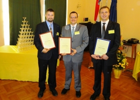Trīs RTU jaunajiem zinātniekiem Horvātijā pasniegtas FESTO balvas